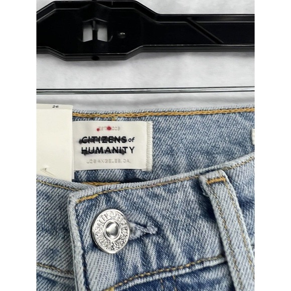 Citizens Of Humanity Light Blue Straight Leg Jeans - Picture 6 of 15